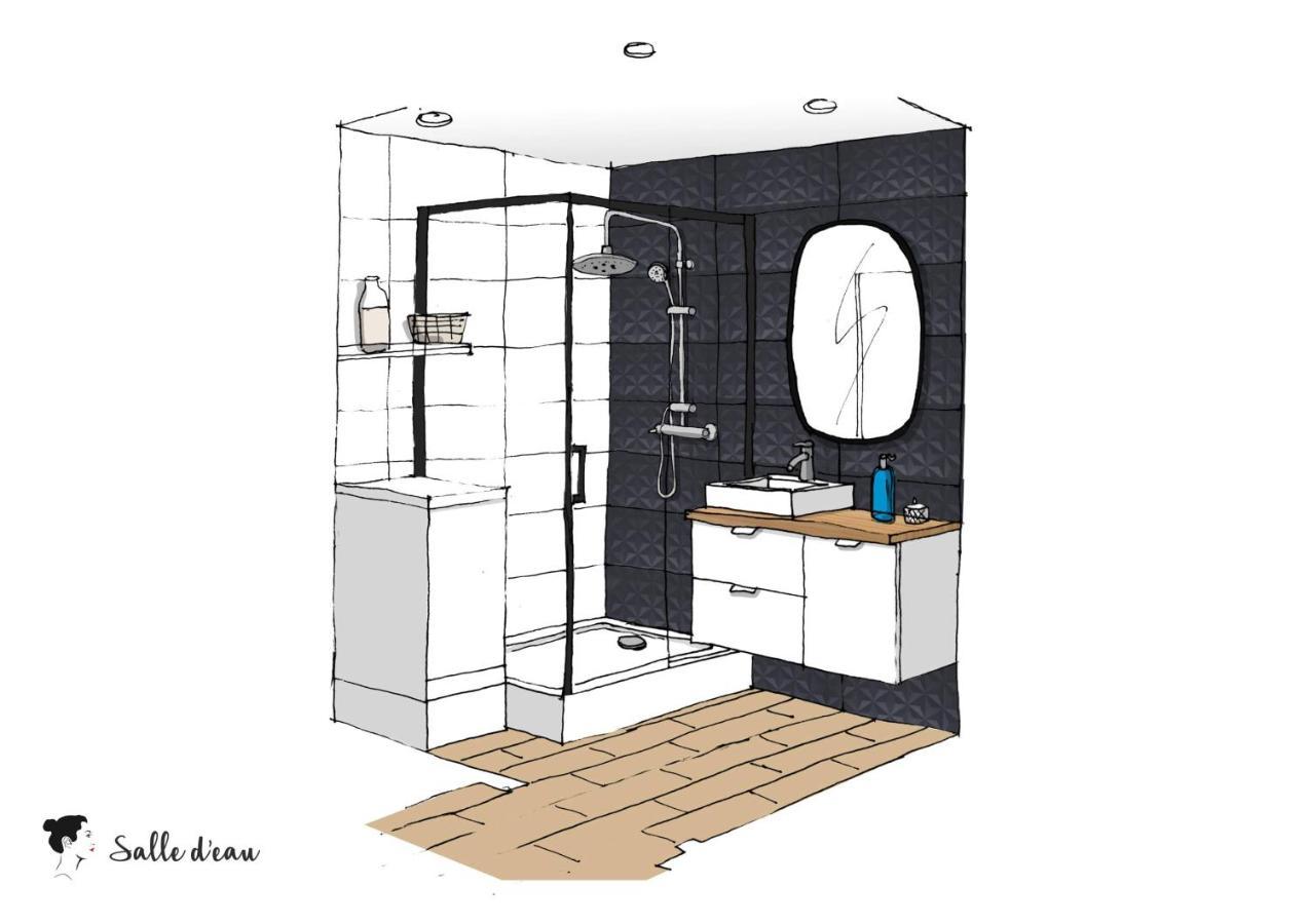Ilunabarra - Appartement Calme, Vue Mer, Parking - Wifi Ciboure Kültér fotó