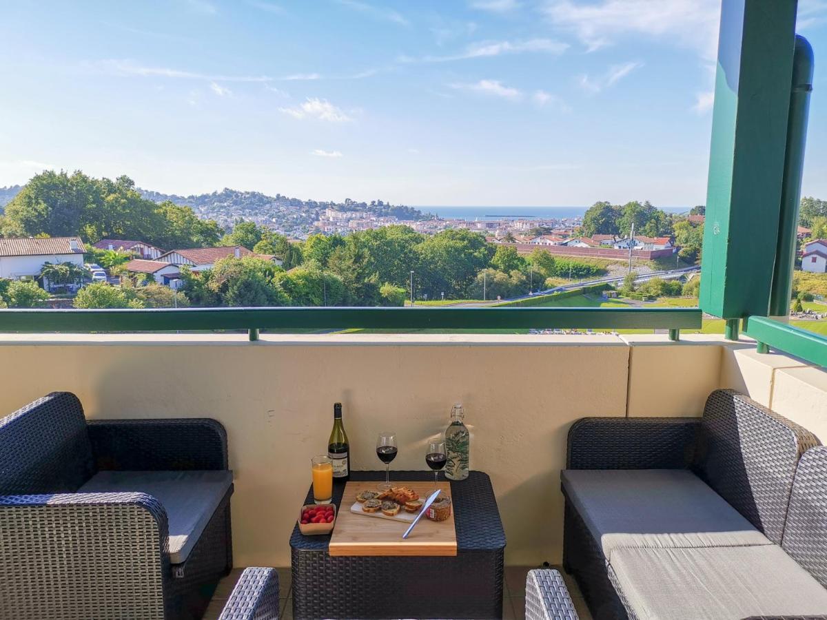 Ilunabarra - Appartement Calme, Vue Mer, Parking - Wifi Ciboure Kültér fotó