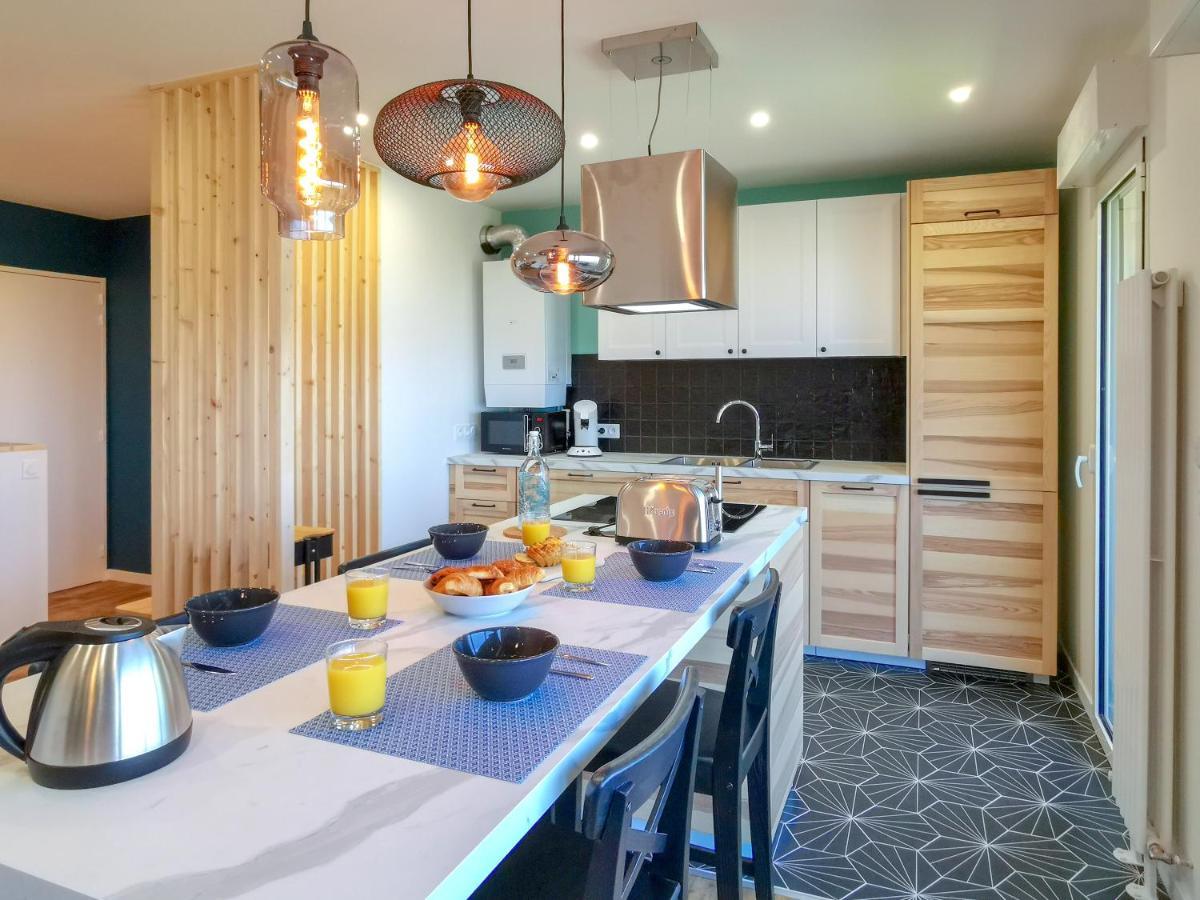 Ilunabarra - Appartement Calme, Vue Mer, Parking - Wifi Ciboure Kültér fotó