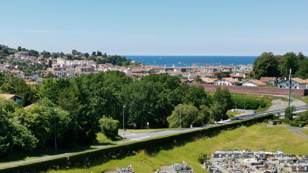 Ilunabarra - Appartement Calme, Vue Mer, Parking - Wifi Ciboure Kültér fotó